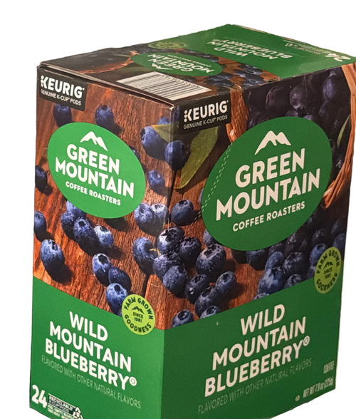 Green Mountain Wild Mountain Blueberry Coffee Pods – 24 Count Keurig K-Cup Compatible Coffee