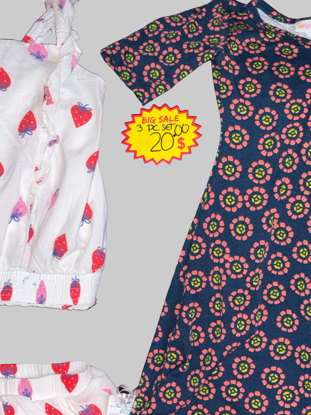 LulaRoe-FlipFlop•Dress-Strawberry Shortcake 🍰 Skirt Set