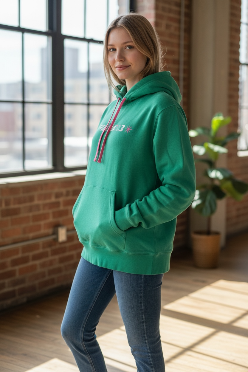 Nike Familia ’23 Limited Edition Pullover Hoodie XL – Green Graphic Sweatshirt